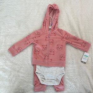 child of mine by Carters panda outfit with hoodie